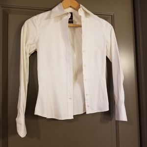 Well-tailored  button-up